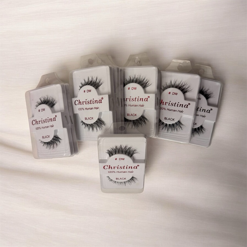 🚨BOGO FREE Set of 10 Black False Eyelashes